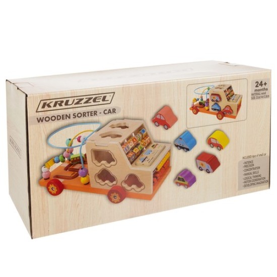 Montessori formelių rušiuoklė „Kruzzel" 7in1
